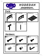 Предварительный просмотр 5 страницы Hodedah HI816 Assembly Instructions Manual