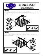 Предварительный просмотр 6 страницы Hodedah HI816 Assembly Instructions Manual