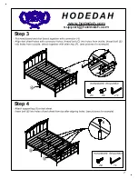 Предварительный просмотр 7 страницы Hodedah HI816 Assembly Instructions Manual