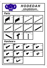 Предварительный просмотр 5 страницы Hodedah HI822 Assembly Instructions Manual