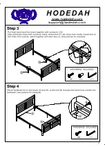 Предварительный просмотр 7 страницы Hodedah HI822 Assembly Instructions Manual