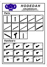 Предварительный просмотр 5 страницы Hodedah HI829 Assembly Instructions Manual