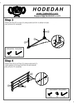 Предварительный просмотр 7 страницы Hodedah HI829 Assembly Instructions Manual