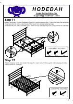 Предварительный просмотр 11 страницы Hodedah HI829 Assembly Instructions Manual