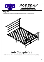 Предварительный просмотр 12 страницы Hodedah HI829 Assembly Instructions Manual