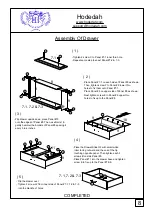 Preview for 8 page of Hodedah HIBT 60-MOPV Assembly Instruction Manual