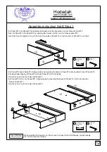 Preview for 12 page of Hodedah HIBT 60-MOPV Assembly Instruction Manual