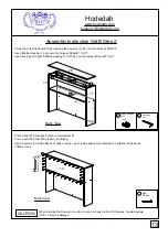 Preview for 13 page of Hodedah HIBT 60-MOPV Assembly Instruction Manual