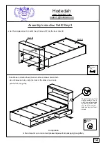 Preview for 14 page of Hodedah HIBT 60-MOPV Assembly Instruction Manual