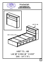 Hodedah HIBT 70-HB Manual предпросмотр