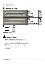 Предварительный просмотр 5 страницы Hodedah HIBT70-G Assembly Instructions Manual