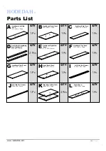Предварительный просмотр 6 страницы Hodedah HIBT70-G Assembly Instructions Manual