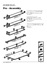 Предварительный просмотр 9 страницы Hodedah HIBT70-G Assembly Instructions Manual