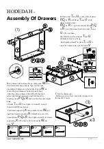 Предварительный просмотр 12 страницы Hodedah HIBT70-G Assembly Instructions Manual