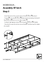 Предварительный просмотр 15 страницы Hodedah HIBT70-G Assembly Instructions Manual