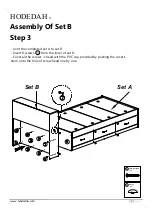 Предварительный просмотр 20 страницы Hodedah HIBT70-G Assembly Instructions Manual