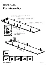 Preview for 7 page of Hodedah HID8600-G Assembly Instructions Manual