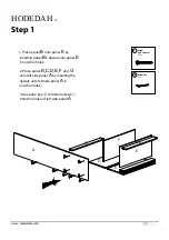 Preview for 10 page of Hodedah HID8600-G Assembly Instructions Manual