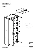 Preview for 14 page of Hodedah HID8600-G Assembly Instructions Manual