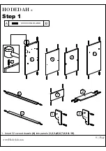 Preview for 8 page of Hodedah HIK 69-T Assembly Instructions Manual