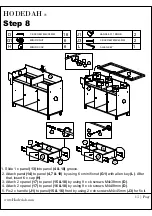 Preview for 15 page of Hodedah HIK 69-T Assembly Instructions Manual