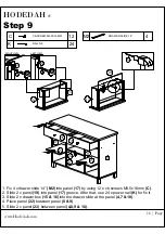 Preview for 16 page of Hodedah HIK 69-T Assembly Instructions Manual