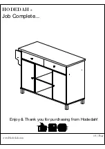 Preview for 18 page of Hodedah HIK 69-T Assembly Instructions Manual