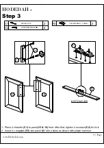 Предварительный просмотр 9 страницы Hodedah HIK 78-T Assembly Instructions Manual