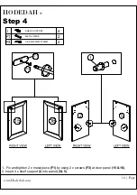 Предварительный просмотр 10 страницы Hodedah HIK 78-T Assembly Instructions Manual