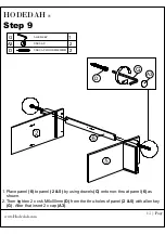 Предварительный просмотр 15 страницы Hodedah HIK 78-T Assembly Instructions Manual