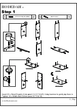 Preview for 9 page of Hodedah HIK 94 Assembly Instructions Manual