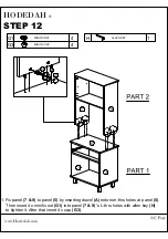 Preview for 22 page of Hodedah HIK 94 Assembly Instructions Manual