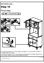 Preview for 25 page of Hodedah HIK 94 Assembly Instructions Manual