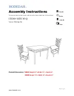 Предварительный просмотр 1 страницы Hodedah HITC85-Q Assembly Instructions Manual