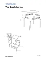 Предварительный просмотр 5 страницы Hodedah HITC85-Q Assembly Instructions Manual