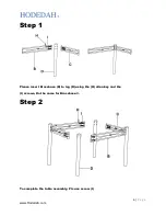 Предварительный просмотр 6 страницы Hodedah HITC85-Q Assembly Instructions Manual