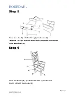 Предварительный просмотр 8 страницы Hodedah HITC85-Q Assembly Instructions Manual