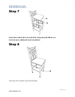 Предварительный просмотр 9 страницы Hodedah HITC85-Q Assembly Instructions Manual