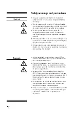 Предварительный просмотр 4 страницы Hoefer SE 400 User Manual