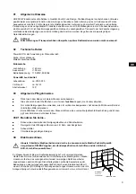 Предварительный просмотр 3 страницы HOESCH 97608 Installation And Operation Instructions Manual