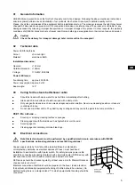 Предварительный просмотр 5 страницы HOESCH 97608 Installation And Operation Instructions Manual