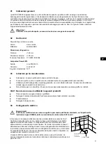 Предварительный просмотр 9 страницы HOESCH 97608 Installation And Operation Instructions Manual