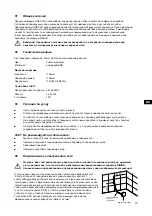 Предварительный просмотр 15 страницы HOESCH 97608 Installation And Operation Instructions Manual