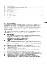 Предварительный просмотр 3 страницы HOESCH CIELA 120-180CM Planning And Installation Instructions