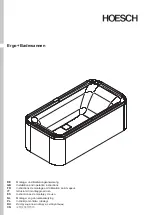 Preview for 1 page of HOESCH ERGO+ Assembly, Installation And Operation Instructions