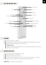 Preview for 2 page of HOF HOFTRONIC Homeylux User Instructions