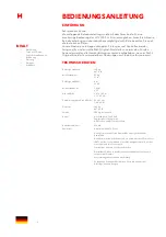 Preview for 2 page of HOF HTL 300F-L User Manual