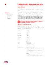 Preview for 6 page of HOF HTL 300F-L User Manual