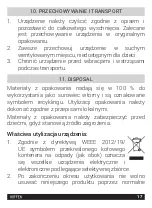 Preview for 17 page of HOFFEN AD-9536-A Instruction Manual