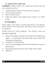 Preview for 32 page of HOFFEN AD-9536-A Instruction Manual